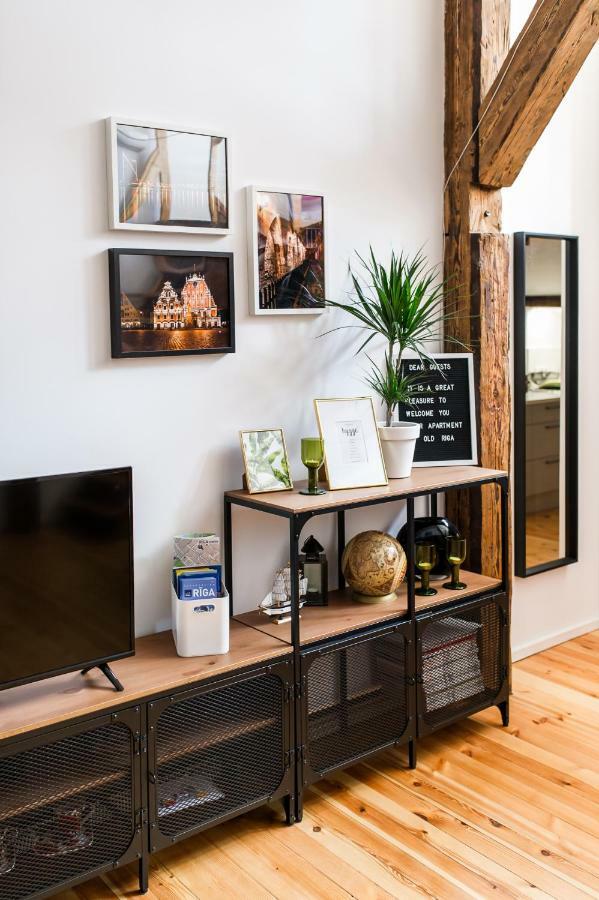 Cozy Studio Mansard Riga Old Town Aptartment, Ac Luaran gambar