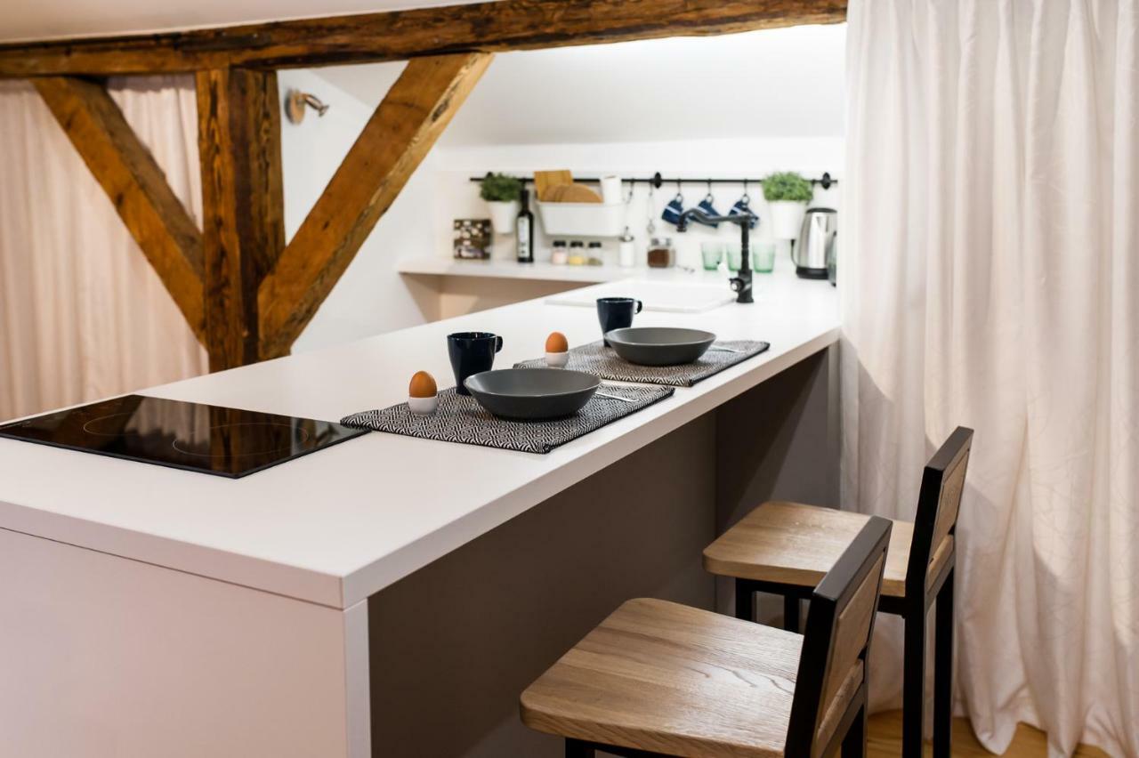 Cozy Studio Mansard Riga Old Town Aptartment, Ac Luaran gambar